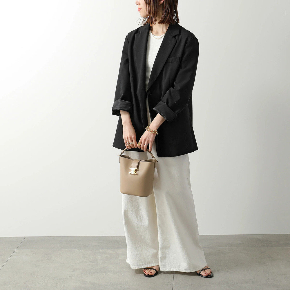 Celine Bucket Louise 2way Shoulder Bag Triomphe - Picture 8 of 8